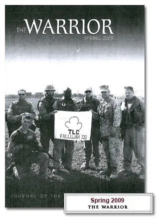 Low is featured on the cover of The Warrior - Spring 2009